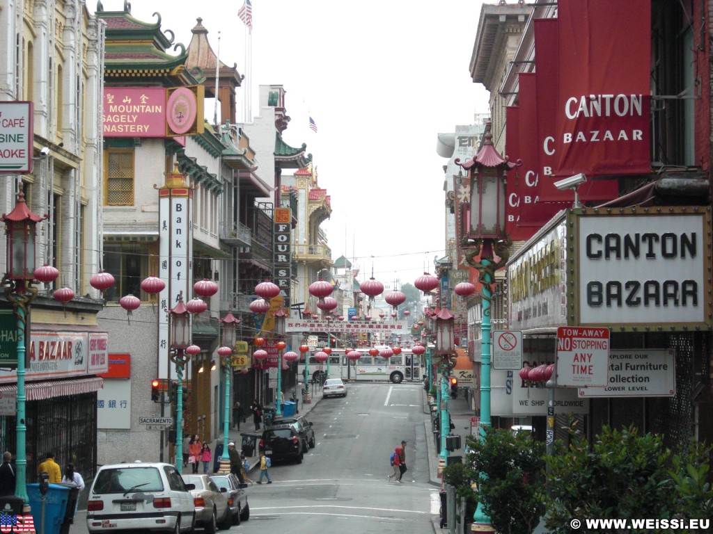 San Francisco. Chinatown - San Francisco. - Westküste, Chinatown, San Francisco - (Chinatown, San Francisco, California, Vereinigte Staaten)