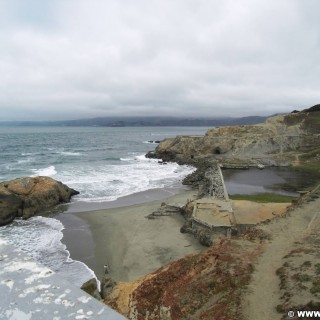 San Francisco. - Westküste, Sutro Bath Ruinen, San Francisco - (Seacliff, San Francisco, California, Vereinigte Staaten)