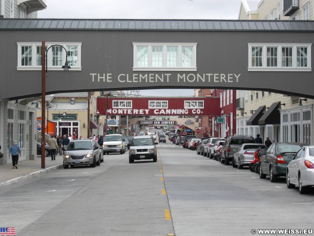 Monterey. - Westküste, Monterey Canning Co, The Clement Monterey, Monterey - (New Monterey, Monterey, California, Vereinigte Staaten)