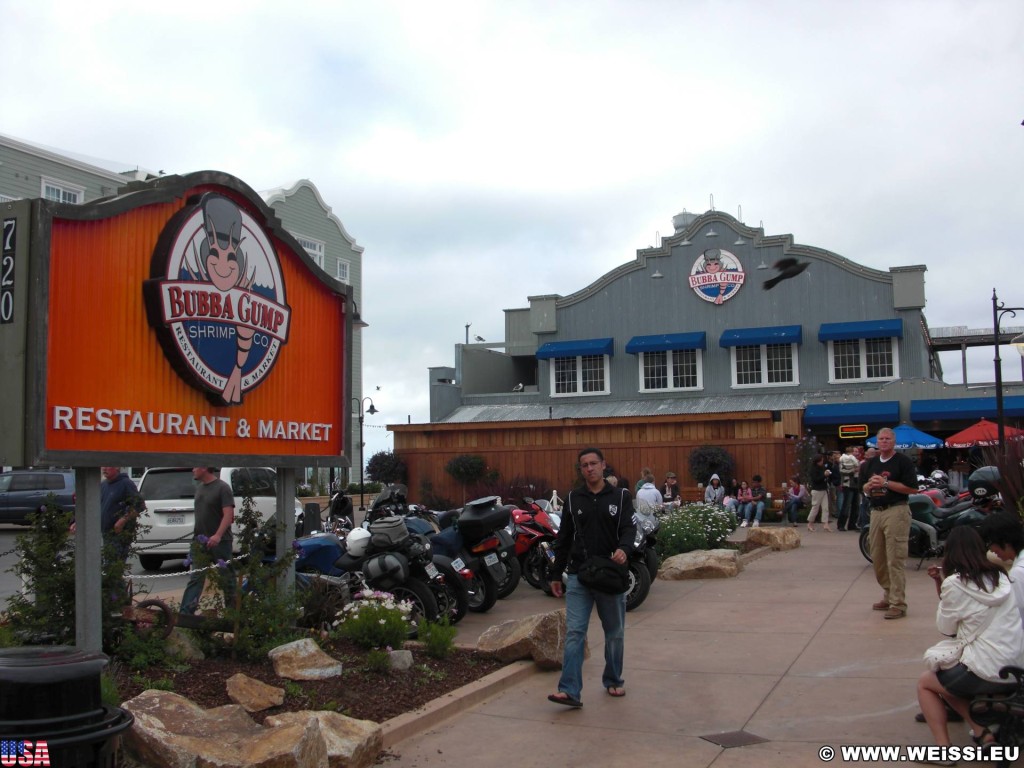 Monterey. - Westküste, Bubba Gump, Monterey - (New Monterey, Monterey, California, Vereinigte Staaten)