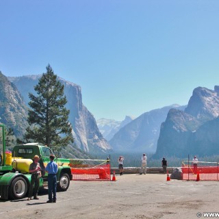 Yosemite National Park. - Yosemite Nationalpark, Aussichtspunkt, Tunnel View, Yosemite Valley Floor Tour - (Foresta, Yosemite National Park, California, Vereinigte Staaten)