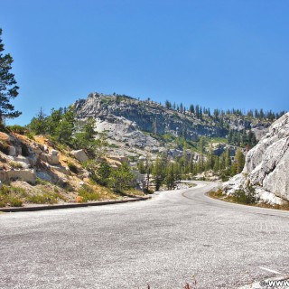 Yosemite National Park. - Yosemite Nationalpark, Tioga Pass, Olmsted Point - (Curry Village, Yosemite National Park, California, Vereinigte Staaten)