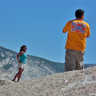 Yosemite National Park. - Yosemite Nationalpark, Tioga Pass, Olmsted Point - (Curry Village, Yosemite National Park, California, Vereinigte Staaten)