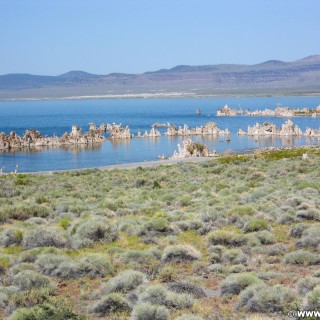 Mono Lake. - See, Mono Lake, Salzsee - (Lee Vining, California, Vereinigte Staaten)