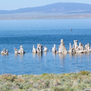 Mono Lake. - See, Mono Lake, Salzsee - (Lee Vining, California, Vereinigte Staaten)