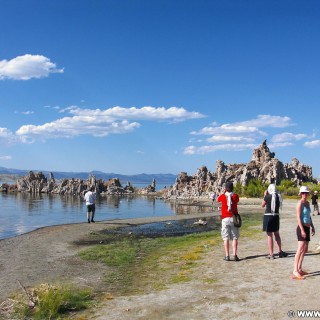 Mono Lake. - Landschaft, Panorama, See, Mono Lake, Salzsee, Kalktufftürme, Tufa Towers, Personen - LUTZER Sandra - (Lee Vining, California, Vereinigte Staaten)