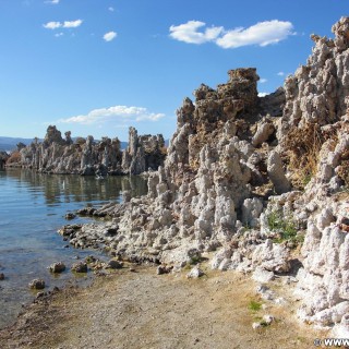 Mono Lake. - See, Mono Lake, Salzsee, Kalktufftürme, Tufa Towers - (Lee Vining, California, Vereinigte Staaten)