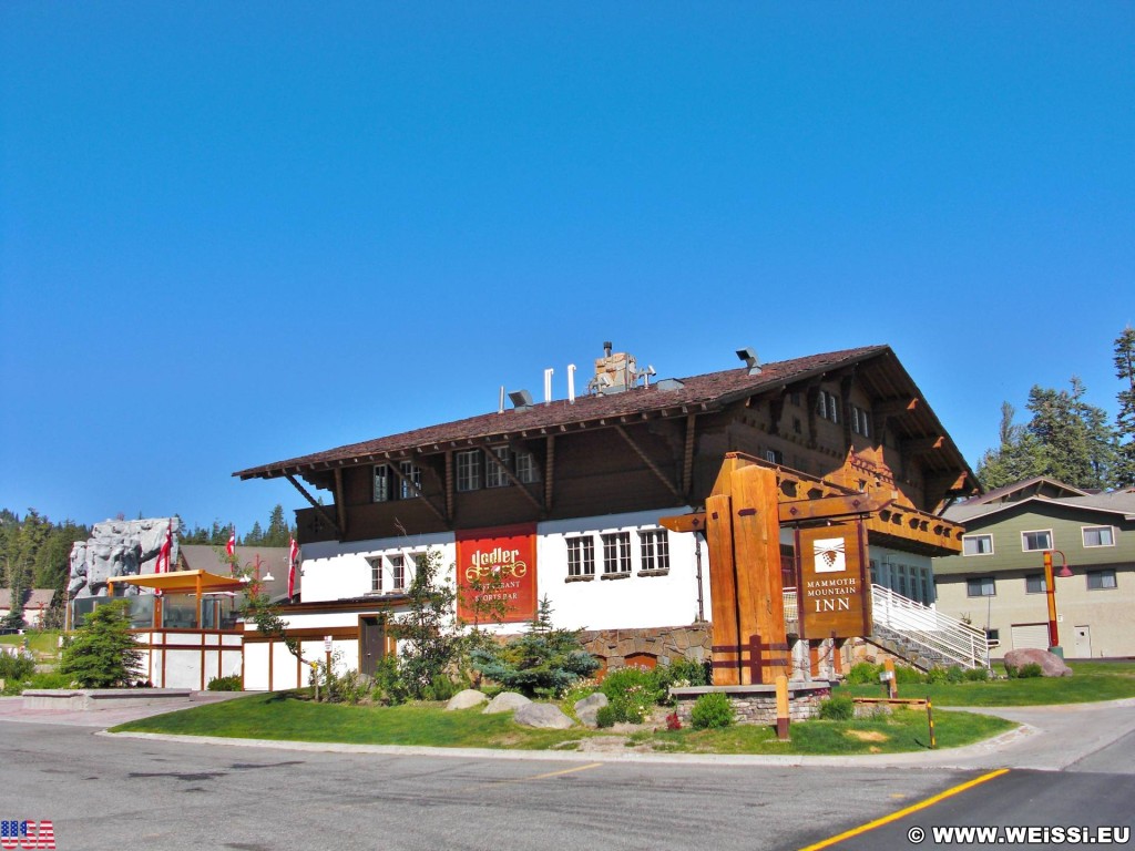 Mammoth Lakes. - Gebäude, Haus, Mammoth Lakes, Mammoth Mountain Inn - (Mill City (historical), Mammoth Lakes, California, Vereinigte Staaten)