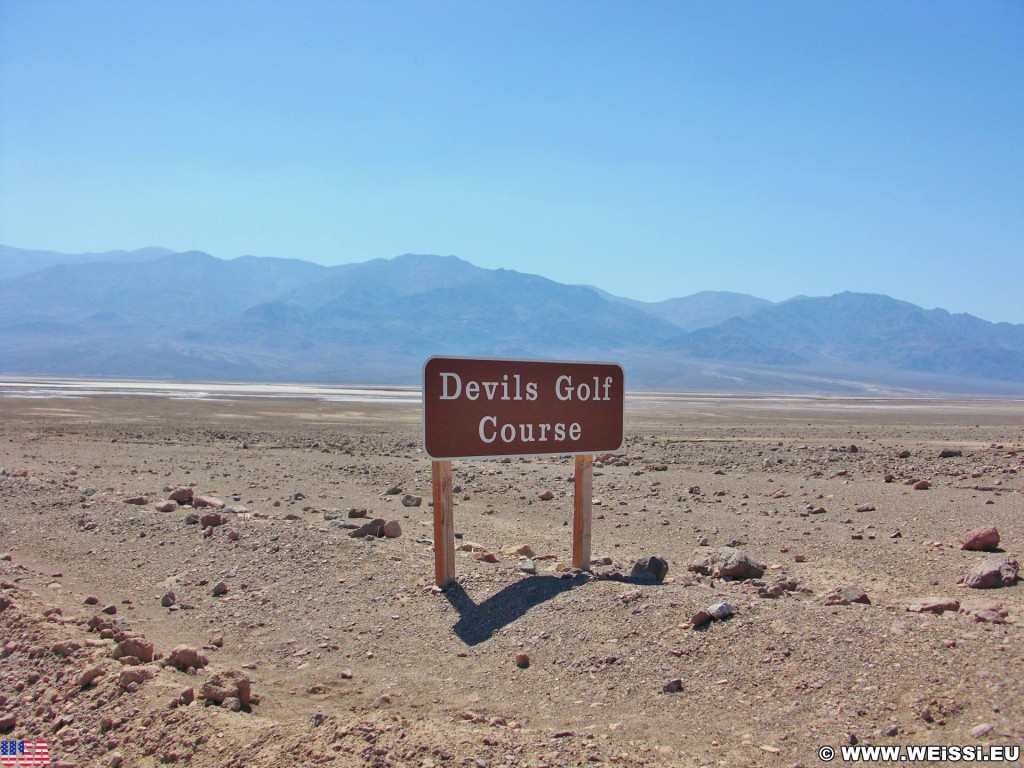 Death Valley National Park. - Death-Valley-Nationalpark, Devils Golf Course - (Badwater, Death Valley, California, Vereinigte Staaten)