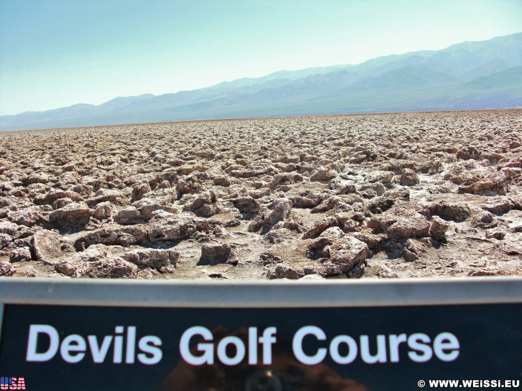 Death Valley National Park. - Death-Valley-Nationalpark, Devils Golf Course - (Badwater, Death Valley, California, Vereinigte Staaten)