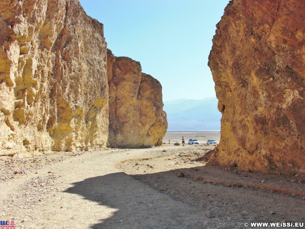 Death Valley National Park. - Death-Valley-Nationalpark, Golden Canyon - (Furnace Creek, Death Valley, California, Vereinigte Staaten)