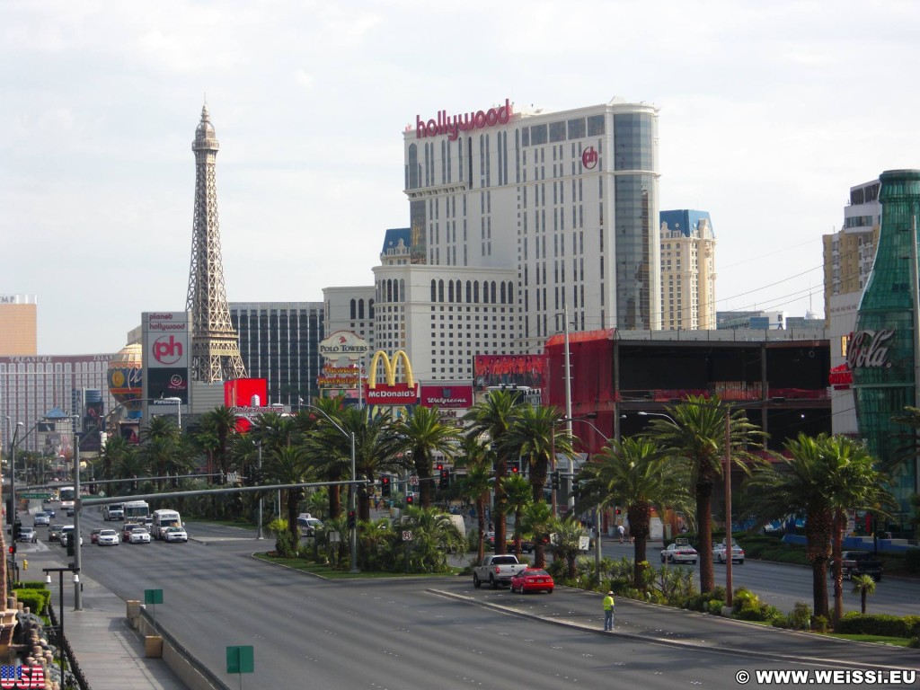 Las Vegas. - Strasse, Las Vegas, Venetian Resort Hotel, Autos, Mc Donald's, World of Coca-Cola, Planet Hollywood Resort and Casino - (Bracken, Las Vegas, Nevada, Vereinigte Staaten)