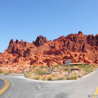 Valley of Fire State Park. - Felsen, Felsformation, Valley of Fire State Park, Sandstein, Sandsteinformationen, Erosion - (Valley of Fire State Park, Overton, Nevada, Vereinigte Staaten)