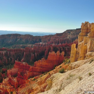 Bryce Canyon National Park. Inspiration Point - Bryce Canyon National Park. - Felsen, Aussichtspunkt, Sandstein, Sandsteinformationen, Bryce Canyon National Park, Hoodoos, Felsnadeln, Inspiration Point - (Bryce Canyon, Utah, Vereinigte Staaten)