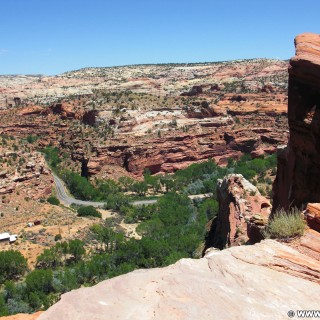 Highway 12 - Scenic Byway. - Landschaft, Aussichtspunkt, Grand Staircase Escalante National Monument, Highway 12, Boynton Lookout - (Boulder Town, Escalante, Utah, Vereinigte Staaten)