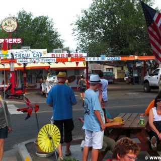 Historic Route 66. - Gebäude, Personen, Route 66, Seligman - LUTZER Sandra - (Seligman, Arizona, Vereinigte Staaten)