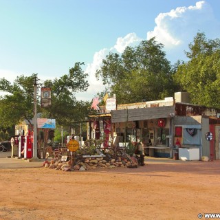 Historic Route 66. - Tankstelle, General Store, Route 66, Hackberry - (Hackberry, Kingman, Arizona, Vereinigte Staaten)