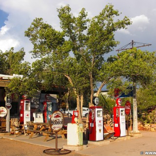 Historic Route 66. - Tankstelle, General Store, Route 66, Hackberry - (Hackberry, Kingman, Arizona, Vereinigte Staaten)