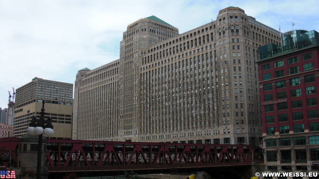 Merchandise Mart. - Gebäude, Fort Dearborn Addition, Merchandise Mart - (Fort Dearborn Addition, Chicago, Illinois, Vereinigte Staaten)