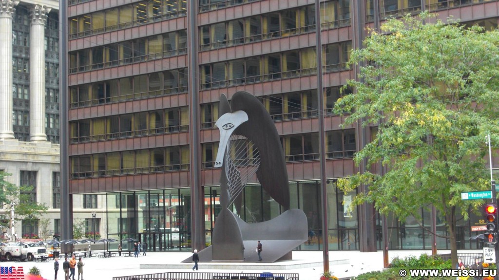 Chicago Picasso. - Fort Dearborn Addition - (Fort Dearborn Addition, Chicago, Illinois, Vereinigte Staaten)