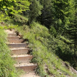 Ötschergräben - Greimelsteig. Über den Greimelsteg erreicht mand das Schutzhaus Vorderötscher.. - Ötschergräben, Hintere Ötschergräben, Greimelsteig - (Hagen, Mitterbach-Seerotte, Niederösterreich, Österreich)